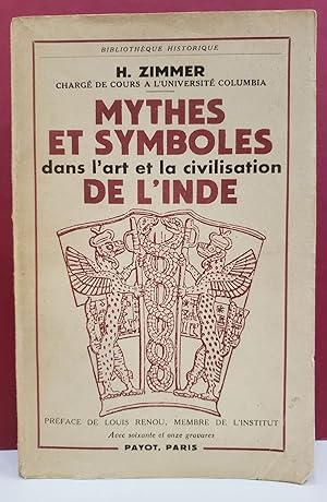 Myths et symboles dans l'art et la civilisation de l'Inde