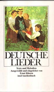 Bild des Verkufers fr Deutsche Lieder. Texte und Melodien. zum Verkauf von Leonardu