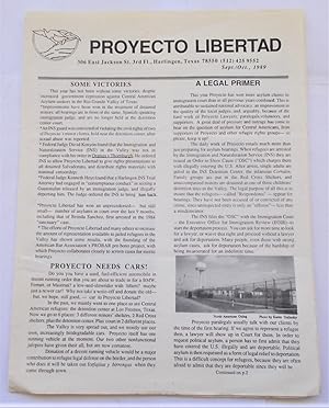 Proyecto Libertad (September-October 1989) (Newsletter)