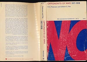 Opponents of War 1917 - 1918 (Washington Paperbacks WP-41)