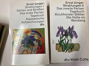 Image du vendeur pour Strahlungen I, Strahlungen II, (Garten und Strassen, Das erste Pariser Tagebuch, Kaukasische Aufzeichnungen; Das zweite Pariser Tagebuch, Kichhorster Bltter, Die Htte am Weinberg) mis en vente par Plurabelle Books Ltd