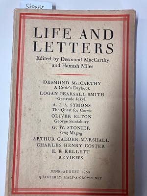 Immagine del venditore per Gog Magog. (Life and Letters. Volume 9, No 49, June - August 1933) venduto da Plurabelle Books Ltd