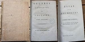 Oeuvres Completes De Voltaire Tome Seizieme : Essai sur les Moeurs et L'Esprit des Nations