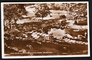 Brighton Preston Park Postcard Real Photo Collectable Publisher