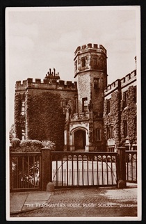 Rugby School Postcard The Headmaster's House Real Photo