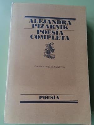 Imagen del vendedor de Poesa completa (1955-1972). Edicin a cargo de Ana Becciu (ed. 2003) a la venta por GALLAECIA LIBROS