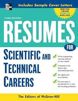 Seller image for Resumes for Scientific and Technical Careers (Paperback or Softback) for sale by BargainBookStores