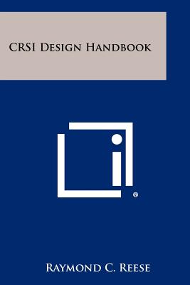 Seller image for CRSI Design Handbook (Paperback or Softback) for sale by BargainBookStores