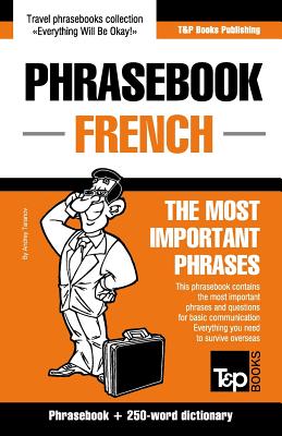 Bild des Verkufers fr English-French phrasebook and 250-word mini dictionary (Paperback or Softback) zum Verkauf von BargainBookStores