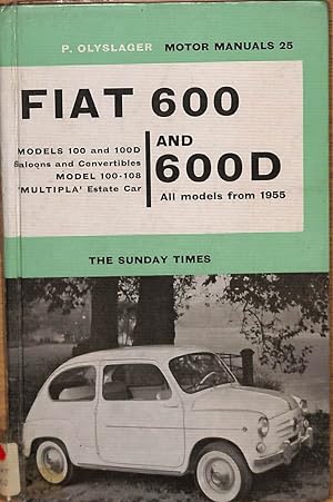 Hillman IMP/ OPEL REKORD 1963 C2 REVUE TECHNIQUE AUTOMOBILE FIAT 600-600D 