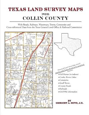 Bild des Verkufers fr Texas Land Survey Maps for Collin County (Paperback or Softback) zum Verkauf von BargainBookStores