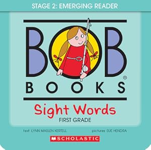 Imagen del vendedor de Bob Books - Sight Words First Grade Box Set Phonics, Ages 4 and Up, First Grade, Flashcards (Stage 2: Emerging Reader) (Paperback or Softback) a la venta por BargainBookStores