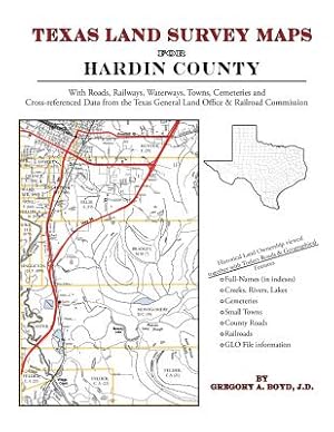 Seller image for Texas Land Survey Maps for Hardin County (Paperback or Softback) for sale by BargainBookStores