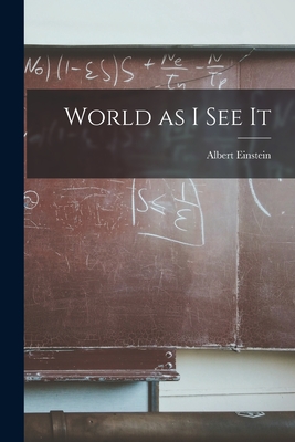 Imagen del vendedor de World as I See It (Paperback or Softback) a la venta por BargainBookStores