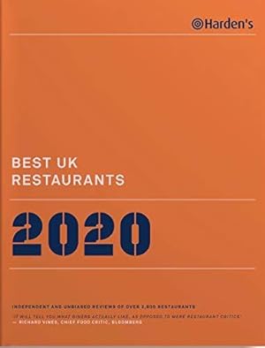 Bild des Verkufers fr Harden's Best UK Restaurants 2020 zum Verkauf von WeBuyBooks