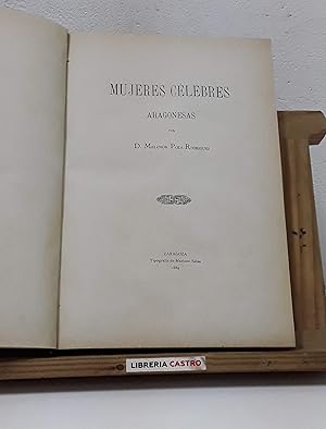 Imagen del vendedor de Mujeres clebres aragonesas a la venta por Librera Castro