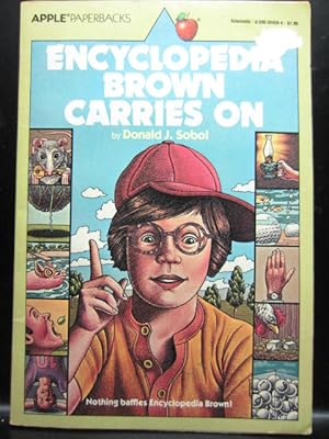 Seller image for ENCYCLOPEDIA BROWN CARRIES ON (Enyclopedia Brown #14) for sale by The Book Abyss