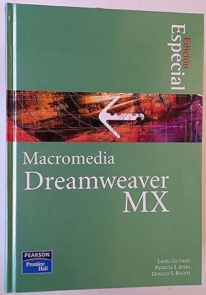 Bild des Verkufers fr Edicin especial Dreamweaver MX zum Verkauf von Librera Salvalibros Express