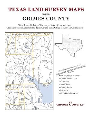 Bild des Verkufers fr Texas Land Survey Maps for Grimes County (Paperback or Softback) zum Verkauf von BargainBookStores