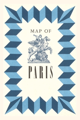 Imagen del vendedor de Vintage Journal Map of Paris Title Sheet (Paperback or Softback) a la venta por BargainBookStores