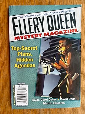 Image du vendeur pour Ellery Queen Mystery Magazine July 2015 mis en vente par Scene of the Crime, ABAC, IOBA