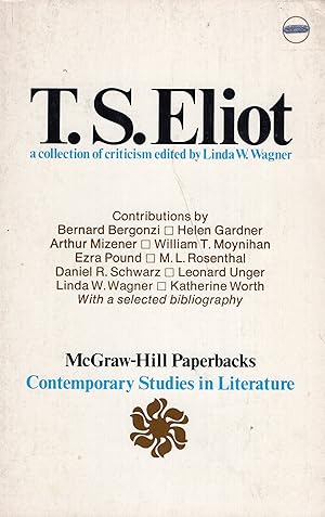 Seller image for T.S. Eliot: A Collection of Criticism for sale by A Cappella Books, Inc.