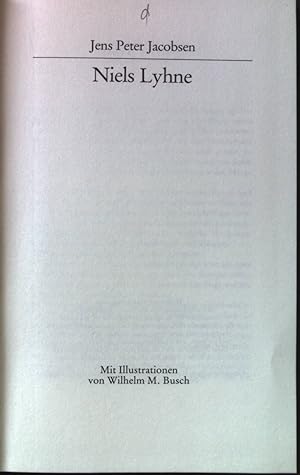Bild des Verkufers fr Niels Lyhne. zum Verkauf von books4less (Versandantiquariat Petra Gros GmbH & Co. KG)