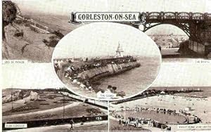Gorleston On Sea Norfolk Postcard Vintage 1966 The Cosies The Ravine