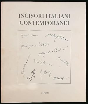 Bild des Verkufers fr Incisori italiani contemporanei zum Verkauf von Librodifaccia