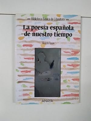 Imagen del vendedor de La poesía española de nuestro tiempo a la venta por Libros Ambigú