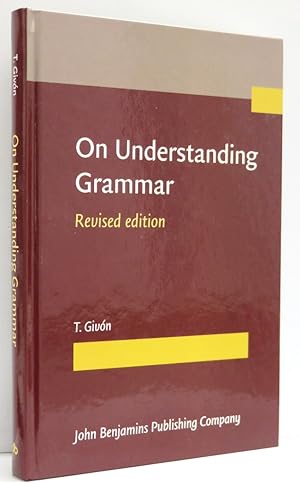 Bild des Verkufers fr On Understanding Grammar. zum Verkauf von Ogawa Tosho,Ltd. ABAJ, ILAB