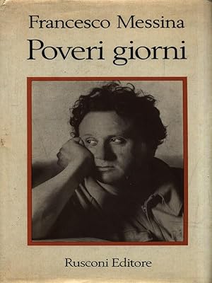 Seller image for Poveri giorni for sale by Librodifaccia