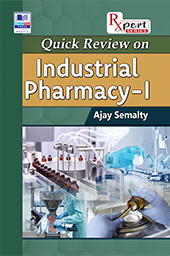 Image du vendeur pour Quick Review on Industrial Pharmacy-1 (Reprint) mis en vente par Vedams eBooks (P) Ltd