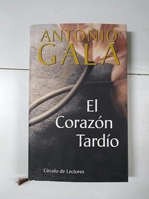 Imagen del vendedor de El corazn tardo a la venta por Libros Ambig