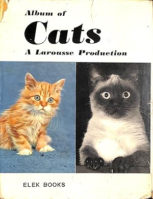 Imagen del vendedor de Album Of Cats: A Larousse Production a la venta por M Godding Books Ltd