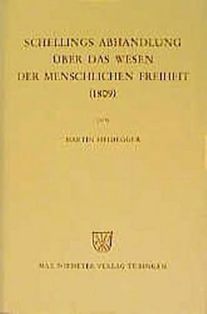 Bild des Verkufers fr Schellings Abhandlung ber das Wesen der menschlichen Freiheit (1809) zum Verkauf von BuchWeltWeit Ludwig Meier e.K.