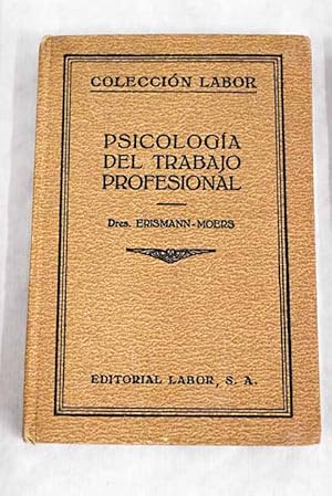 Seller image for Psicologa del Trabajo Profesional for sale by Alcan Libros