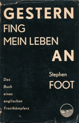 Seller image for Gestern fing mein Leben an. for sale by Antiquariat Frank Albrecht (VDA / ILAB)