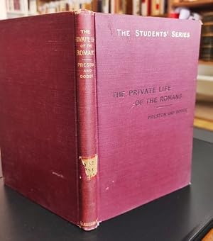 Immagine del venditore per The Private Life of the Romans. the Students' Series of Latin Classics venduto da Studio Bibliografico Viborada