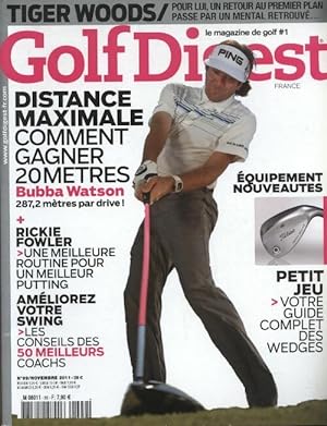 Golf Digest n 99 : Distance maximale, comment gagner 20 m tres - Collectif