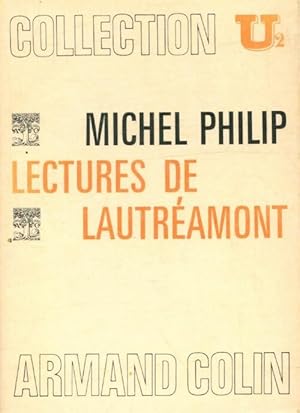 Seller image for Lectures de lautr?amont - Michel Philip for sale by Book Hmisphres