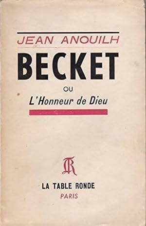 Seller image for Becket ou l'honneur de Dieu - Jean Anouilh for sale by Book Hmisphres