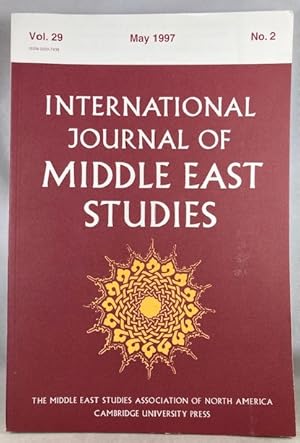 Imagen del vendedor de International Journal of Middle East Studies, Volume 29, Number 2, May 1997 a la venta por Great Expectations Rare Books