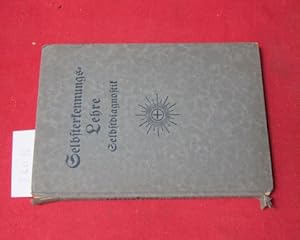 Imagen del vendedor de Selbsterkennungs-Lehre. Selbstdiagnostik. Geordnet u. zsgest. O. Rauth. Nach O. Z. Hanish. a la venta por Versandantiquariat buch-im-speicher