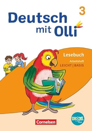 Image du vendeur pour Deutsch mit Olli Lesen 2-4 3. Schuljahr. Arbeitsheft Leicht / Basis : Mit BOOKii-Funktion mis en vente par Smartbuy
