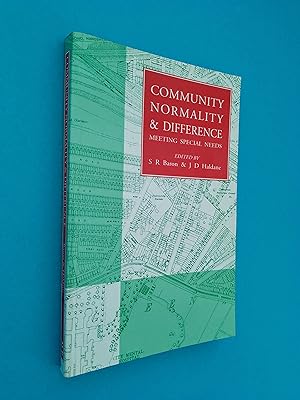 Seller image for Community, Normality and Difference: Meeting Special Needs for sale by Books & Bobs