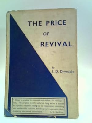 Bild des Verkufers fr The Price of Revival zum Verkauf von World of Rare Books