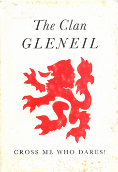 Image du vendeur pour The Clan Gleneil. mis en vente par Eaglestones