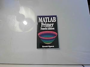 Imagen del vendedor de MATLAB Primer a la venta por JLG_livres anciens et modernes