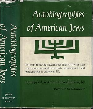 Bild des Verkufers fr Autobiographies of american jews zum Verkauf von Biblioteca di Babele